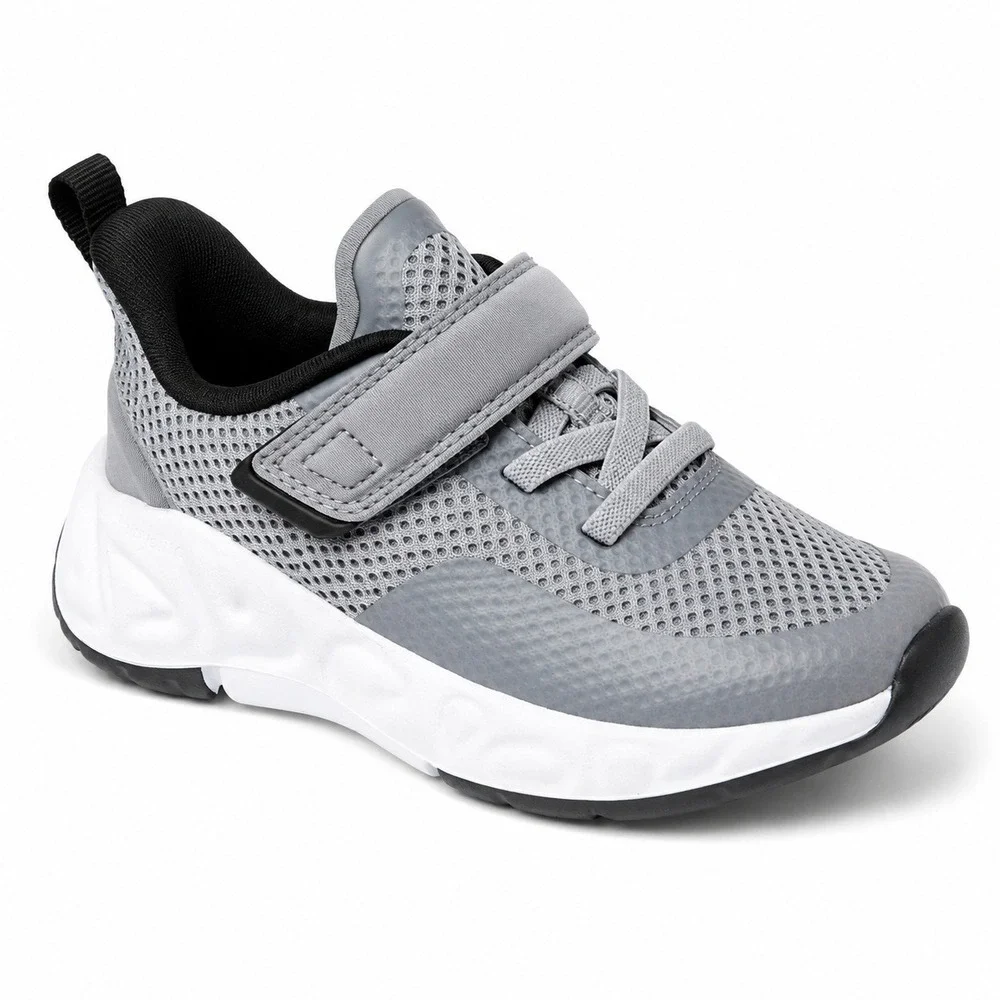 Baby Boy Peyton Sneakers by All In Motion Gray Size 6 New With Tags
